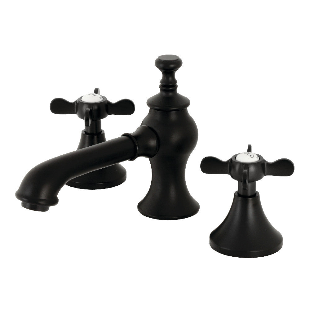 Kingston Brass KC7060BEX Essex 8 in. Widespread Bathroom Faucet, Matte Black - BNGBath