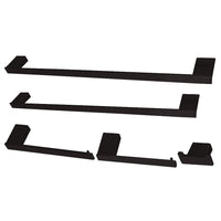 Thumbnail for Kingston Brass BAHK6312478MB Metzinger 5-Piece Bathroom Accessory Set, Matte Black - BNGBath