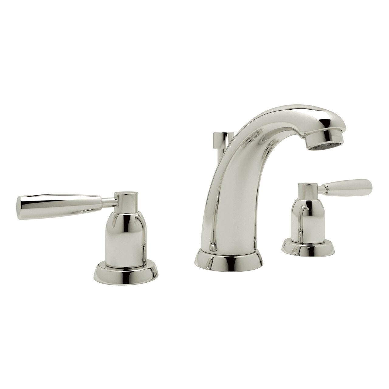 Perrin & Rowe Holborn High Neck Widespread Bathroom Faucet - BNGBath