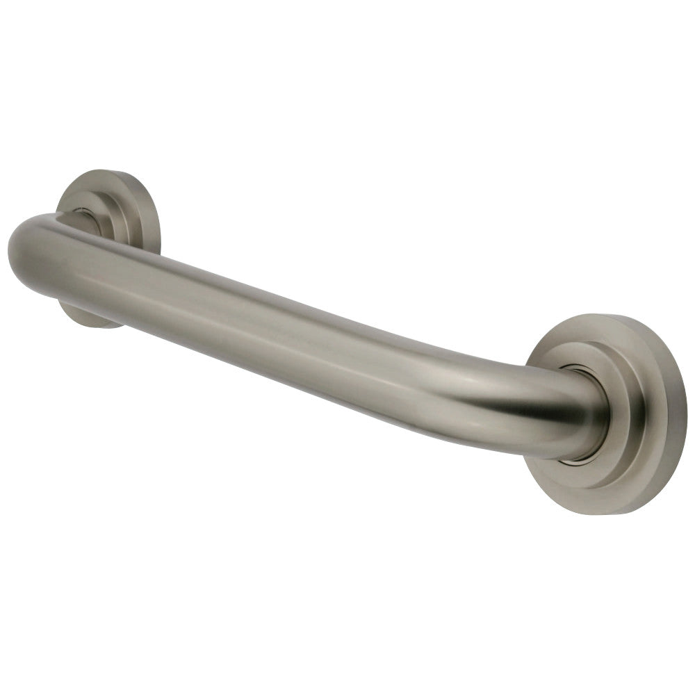 Kingston Brass DR414188 Manhattan 18-Inch X 1-1/4-Inch OD Decorative Grab Bar, Brushed Nickel - BNGBath