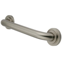 Thumbnail for Kingston Brass DR414188 Manhattan 18-Inch X 1-1/4-Inch OD Decorative Grab Bar, Brushed Nickel - BNGBath