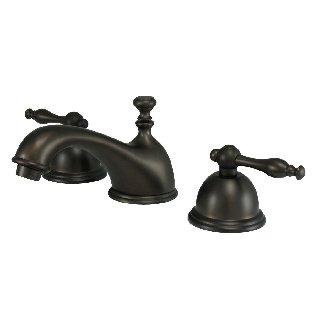 Kingston Brass KS3965NL 8 in. Widespread Bathroom Faucet, Oil Rubbed Bronze - BNGBath