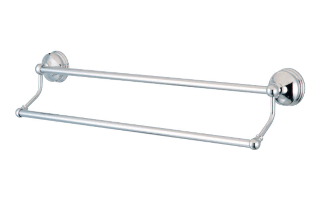 Kingston Brass BA1163C Vintage 24" Dual Towel Bar, Polished Chrome - BNGBath