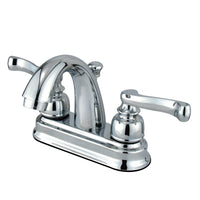 Thumbnail for Kingston Brass GKB5611FL 4 in. Centerset Bathroom Faucet, Polished Chrome - BNGBath