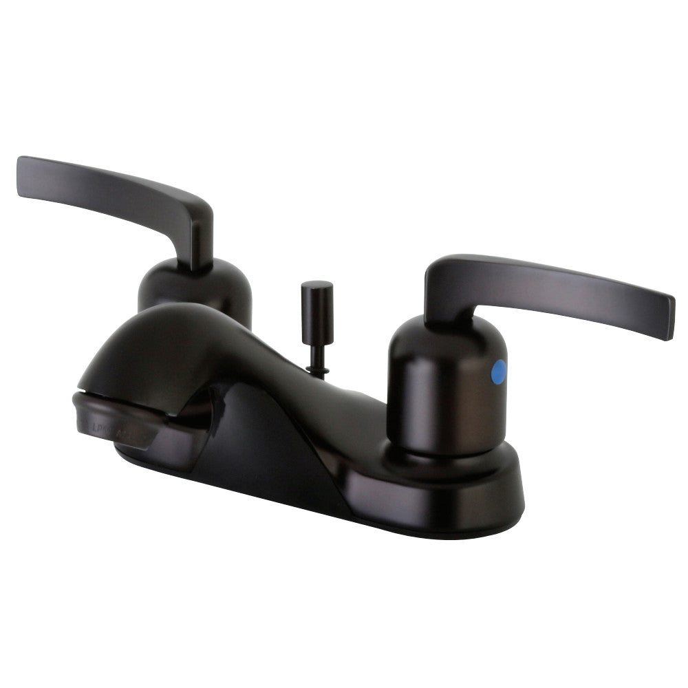 Kingston Brass FB5625EFL 4 in. Centerset Bathroom Faucet, Oil Rubbed Bronze - BNGBath