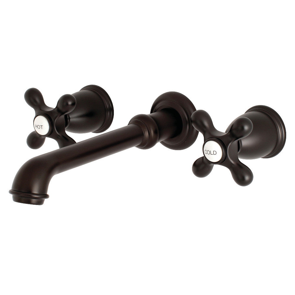 Kingston Brass KS7025AX English Country Wall Mount Roman Tub Faucet, Oil Rubbed Bronze - BNGBath