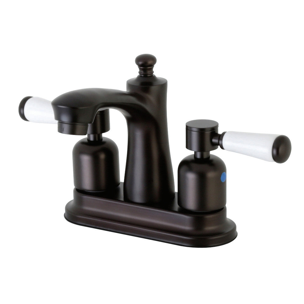 Kingston Brass FB7625DPL 4 in. Centerset Bathroom Faucet, Oil Rubbed Bronze - BNGBath