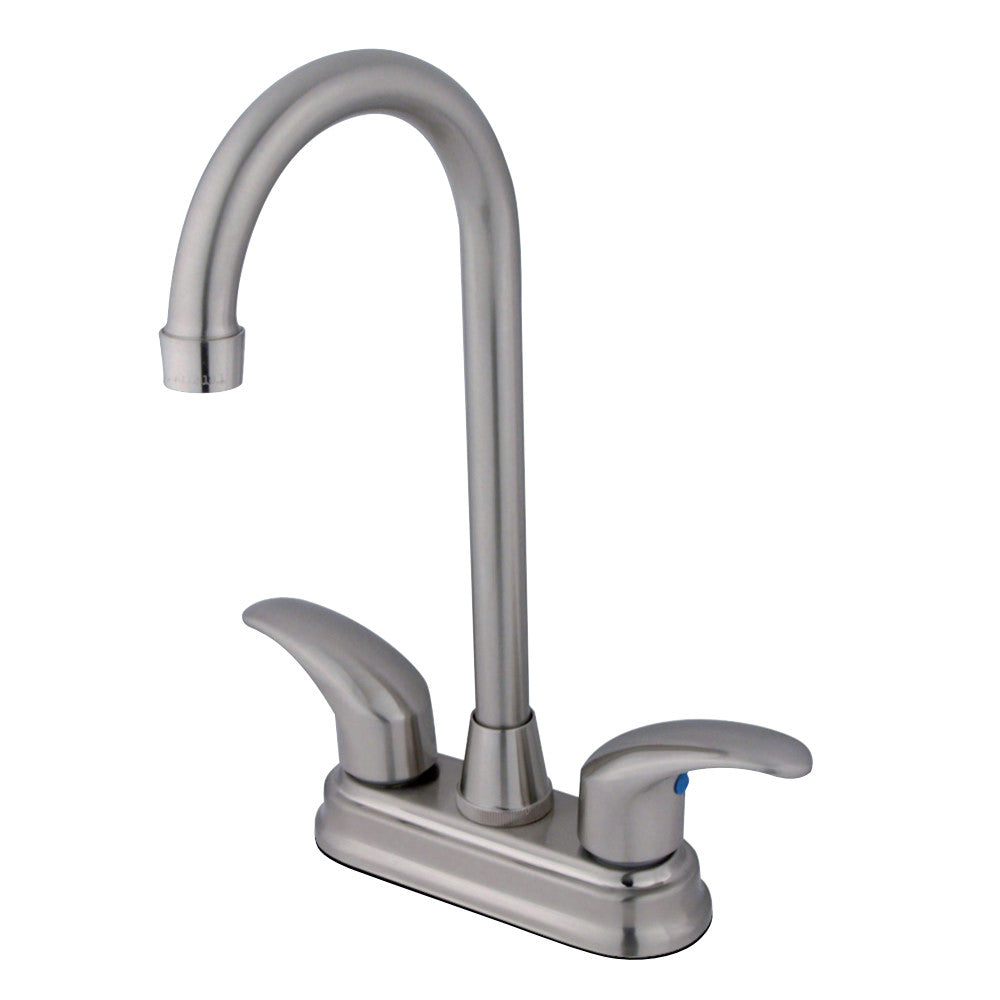 Kingston Brass KB6498LL Legacy 4" Centerset Bar Faucet, Brushed Nickel - BNGBath