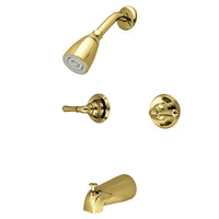 Thumbnail for Kingston Brass KB242 Tub and Shower Faucet, Polished Brass - BNGBath