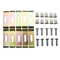 Thumbnail for Kingston Brass KUHDWR10 10 Pieces Undermount Clip for Stainless Steel Sink - BNGBath