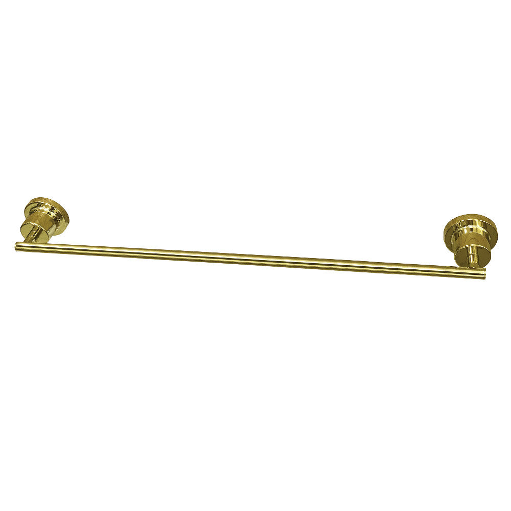 Kingston Brass BAH8211PB Concord 24-Inch Single Towel Bar, Polished Brass - BNGBath