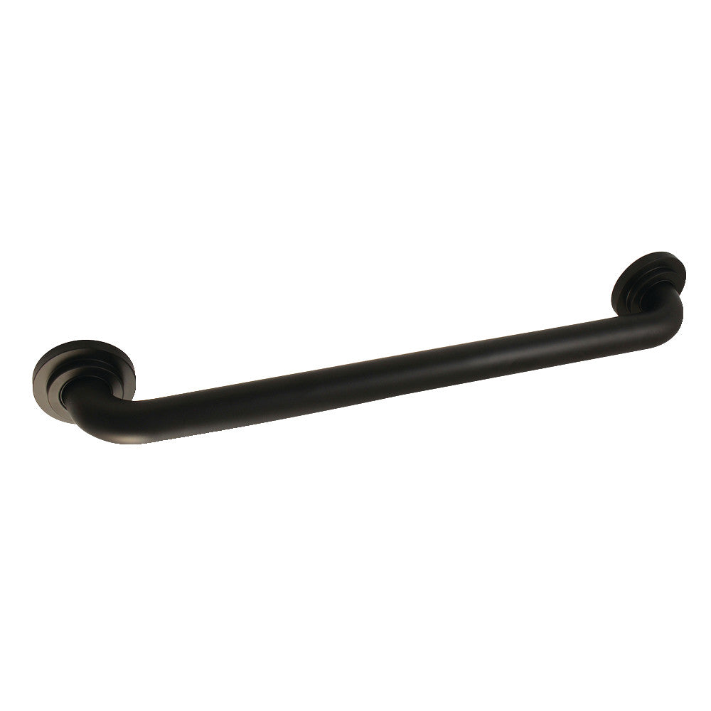 Kingston Brass DR414240 Manhattan 24-Inch X 1-1/4-Inch OD Grab Bar, Matte Black - BNGBath