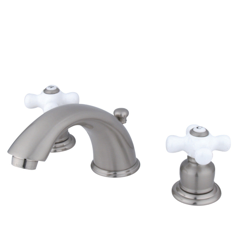 Kingston Brass KB968PX Magellan Widespread Bathroom Faucet, Brushed Nickel - BNGBath