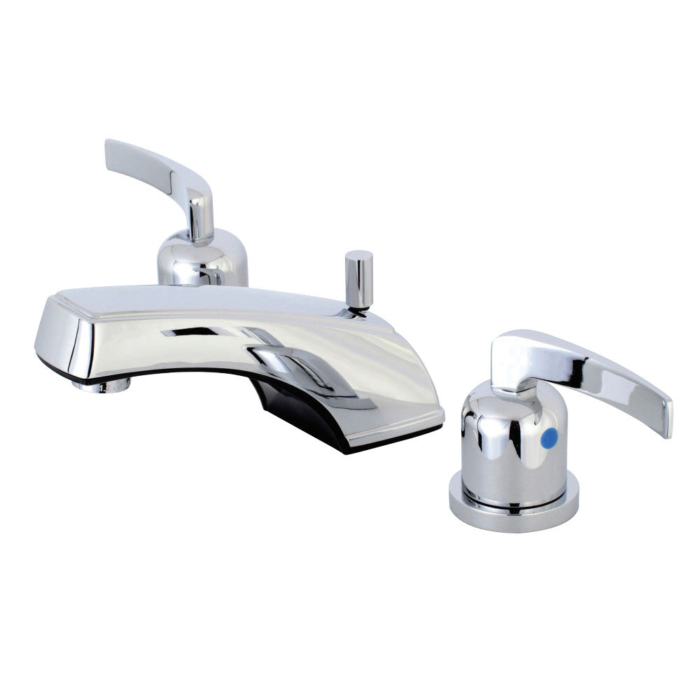 Kingston Brass KB8921EFL 8 in. Widespread Bathroom Faucet, Polished Chrome - BNGBath