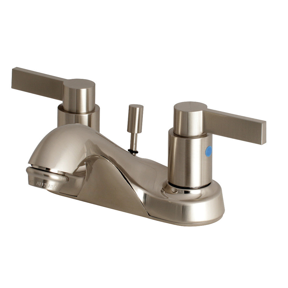 Kingston Brass FB5628NDL 4 in. Centerset Bathroom Faucet, Brushed Nickel - BNGBath