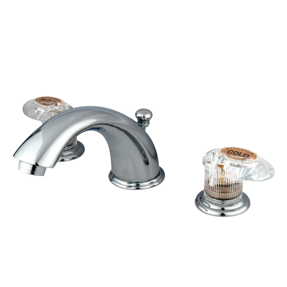 Kingston Brass GKB961ALL Widespread Bathroom Faucet, Polished Chrome - BNGBath