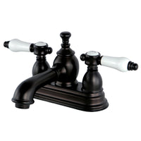 Thumbnail for Kingston Brass KS7005BPL 4 in. Centerset Bathroom Faucet, Oil Rubbed Bronze - BNGBath