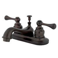 Thumbnail for Kingston Brass GKB605BL 4 in. Centerset Bathroom Faucet, Oil Rubbed Bronze - BNGBath