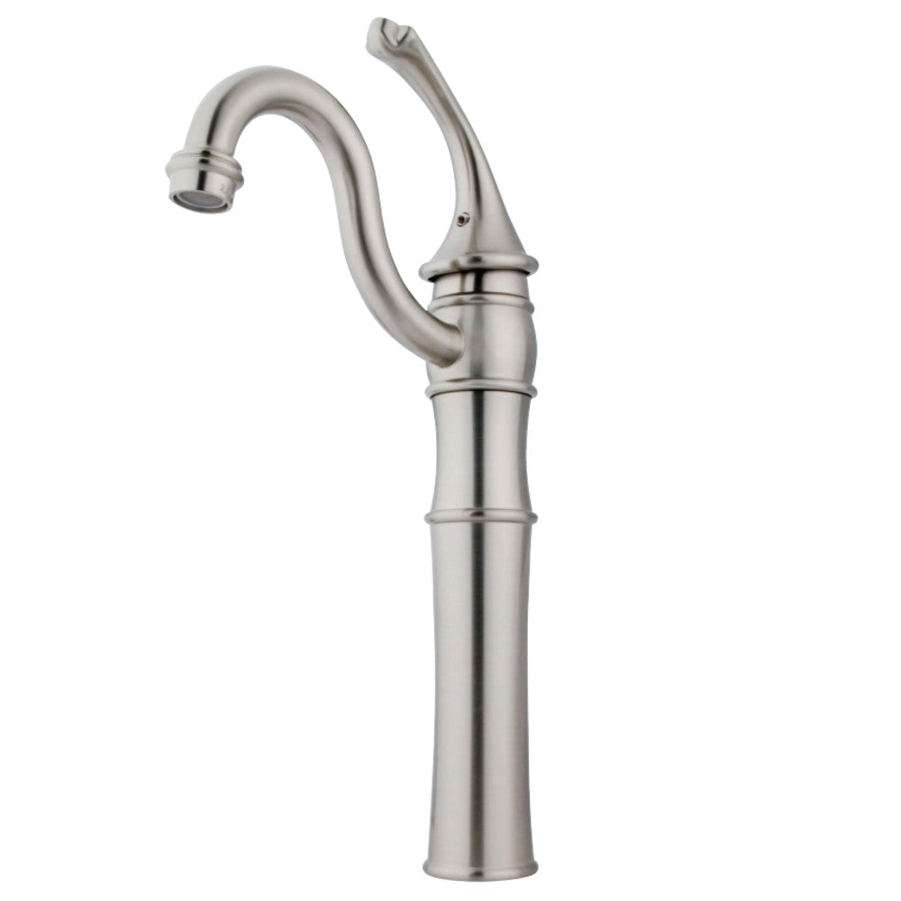 Kingston Brass KB3428GL Vessel Sink Faucet, Brushed Nickel - BNGBath