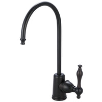 Thumbnail for Kingston Brass KS7195NL Naples Single Handle Water Filtration Faucet, Oil Rubbed Bronze - BNGBath