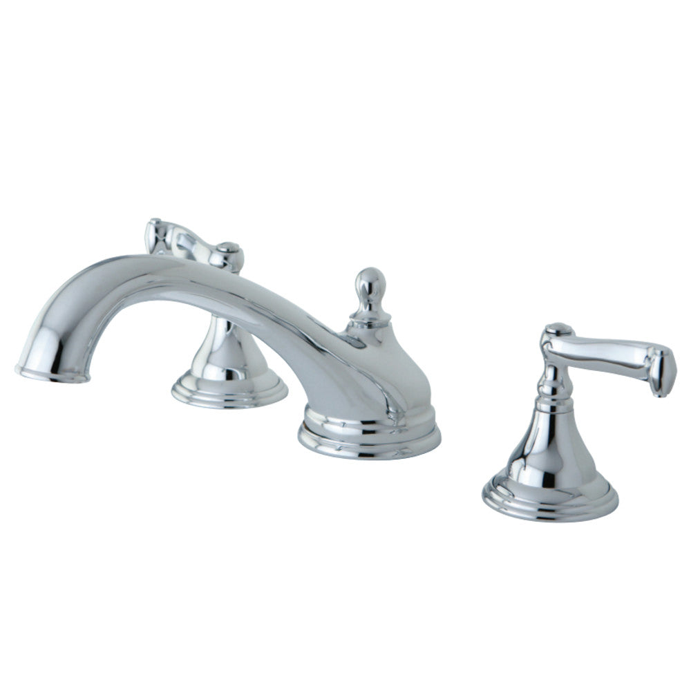 Kingston Brass KS5531FL Royale Roman Tub Faucet, Polished Chrome - BNGBath