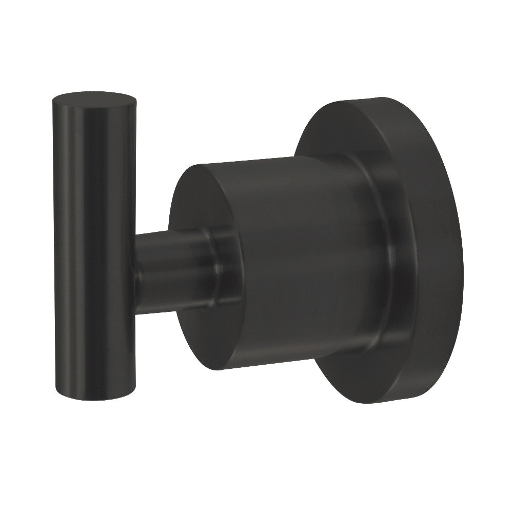 Kingston Brass BA8217MB Concord Robe Hook, Matte Black - BNGBath