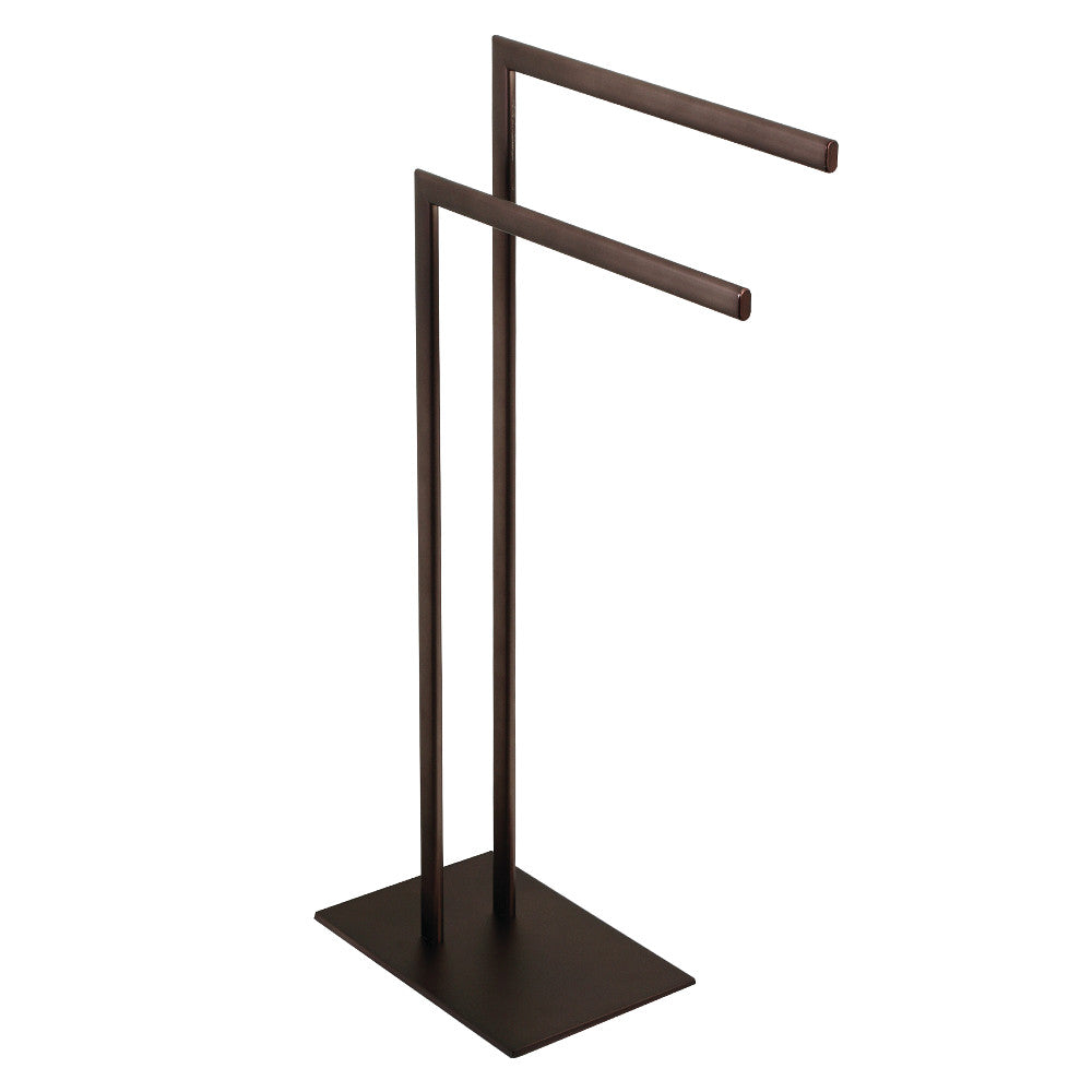 Kingston Brass SCC3095 Edenscape Pedestal Dual Towel Rack, Oil Rubbed Bronze - BNGBath