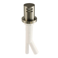 Thumbnail for Kingston Brass KA821BN Trimscape Dishwasher Air Gap, Brushed Nickel - BNGBath