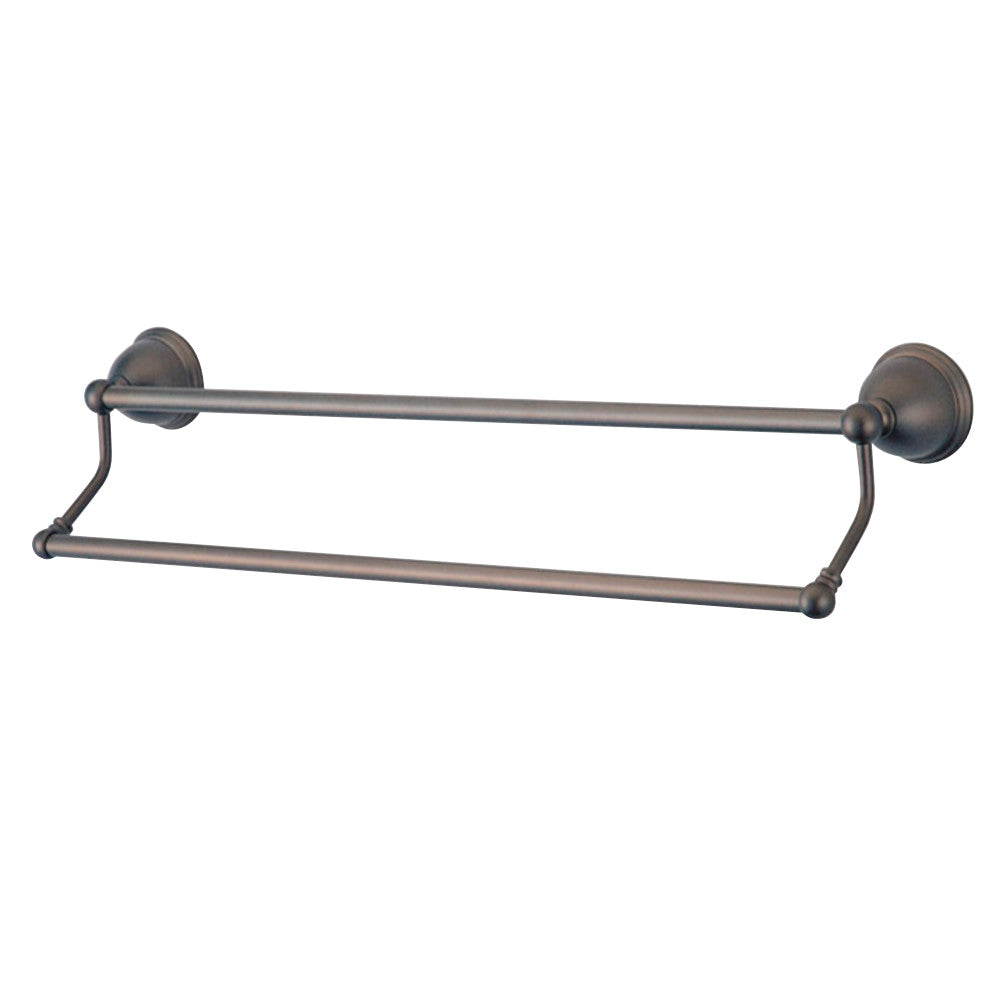 Kingston Brass BA3963ORB Restoration 24" Dual Towel Bar, Oil Rubbed Bronze - BNGBath