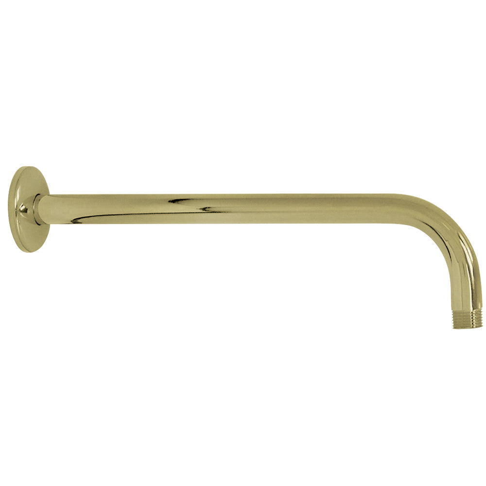 Kingston Brass K117A2 Claremont 17" Rain Drop Shower Arm, Polished Brass - BNGBath