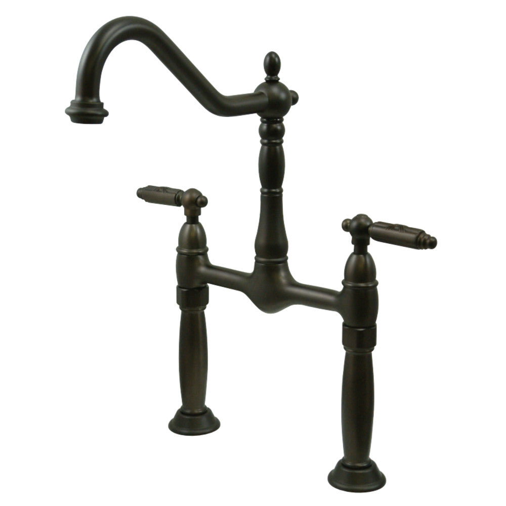 Kingston Brass KS1075GL Vessel Sink Faucet, Oil Rubbed Bronze - BNGBath