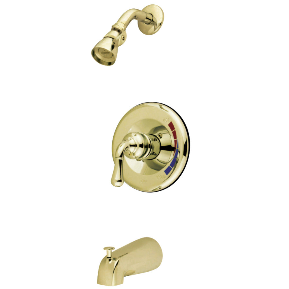 Kingston Brass GKB632T Water Saving Magellan Tub and Shower Trim, Polished Brass - BNGBath