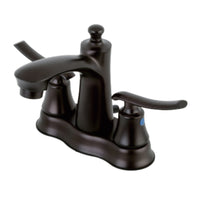 Thumbnail for Kingston Brass FB7615JL 4 in. Centerset Bathroom Faucet, Oil Rubbed Bronze - BNGBath