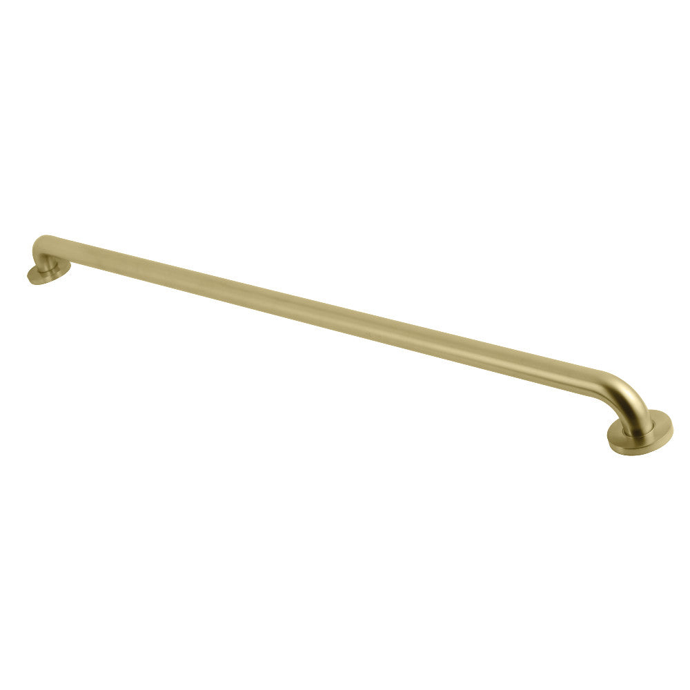 Kingston Brass DR514487 Meridian 48" Grab Bar, 1-1/4" Diameter, Brushed Brass - BNGBath