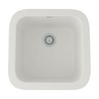 Thumbnail for ROHL Allia Fireclay Single Bowl Bar and Food Prep Sink - BNGBath