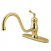 Thumbnail for Kingston Brass KS1572BLLS Heritage Single-Handle 8