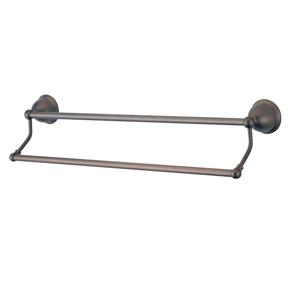 Kingston Brass BA396318ORB Restoration 18" Dual Towel Bar, Oil Rubbed Bronze - BNGBath