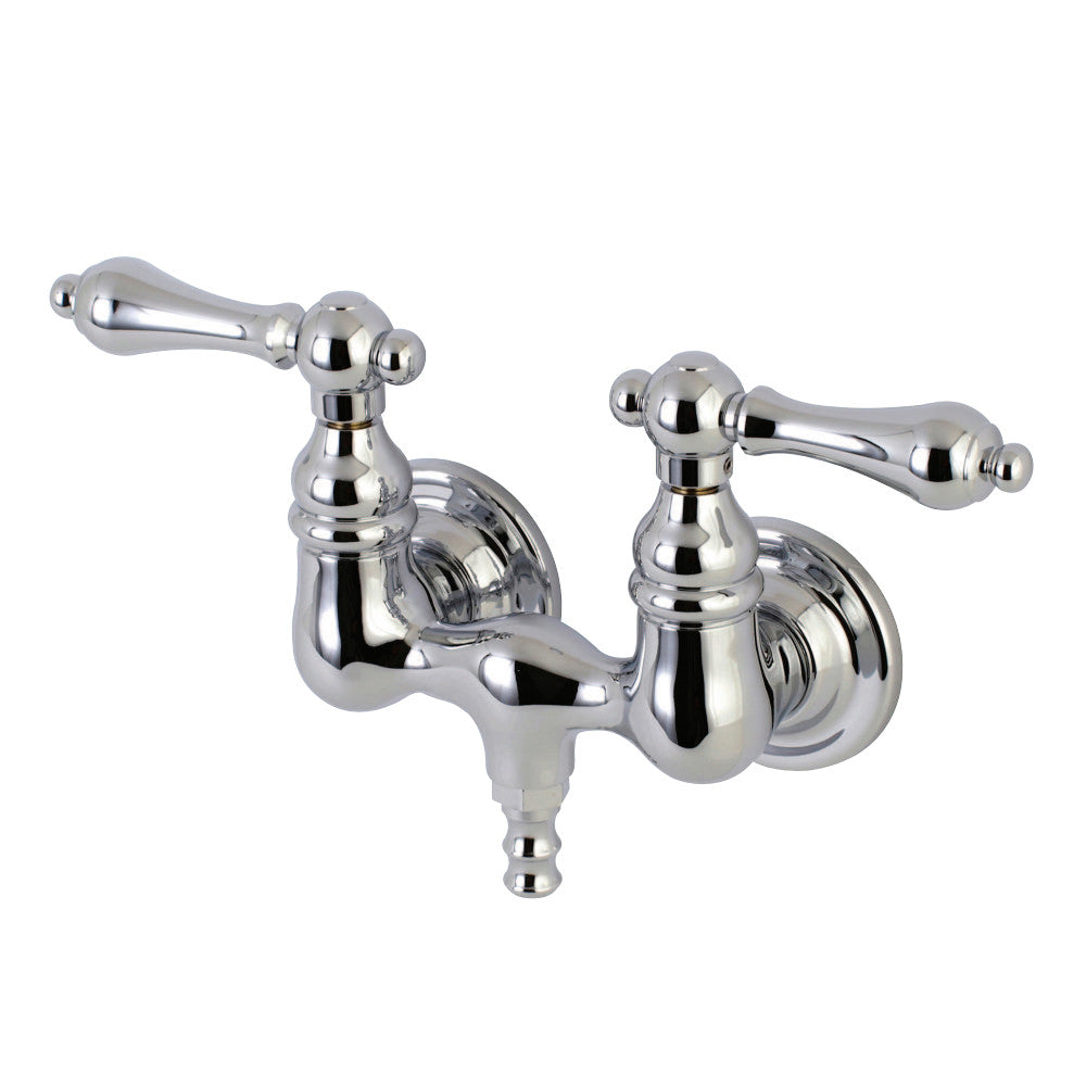 Aqua Vintage AE32T1 Vintage 3-3/8 Inch Wall Mount Tub Faucet, Polished Chrome - BNGBath