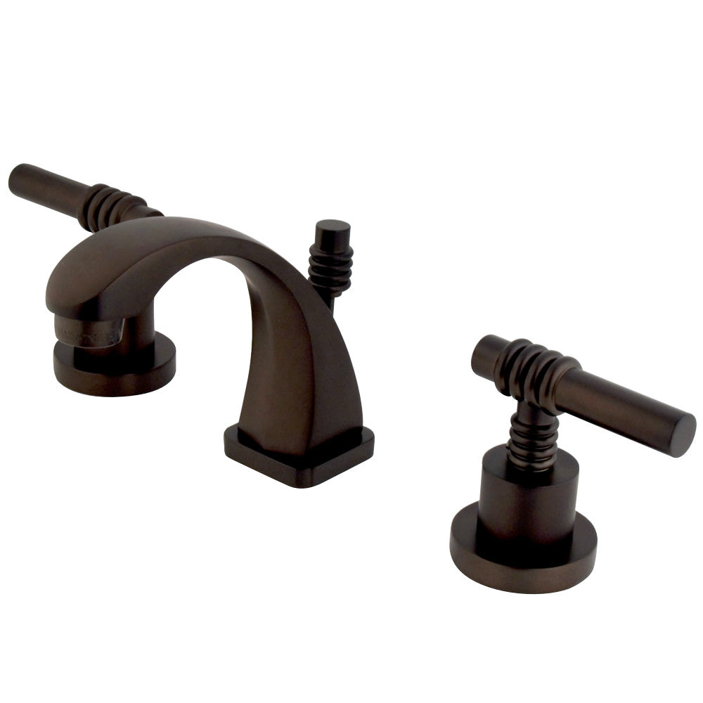 Kingston Brass KS4945ML Claremont Widespread Bathroom Faucet, Oil Rubbed Bronze - BNGBath