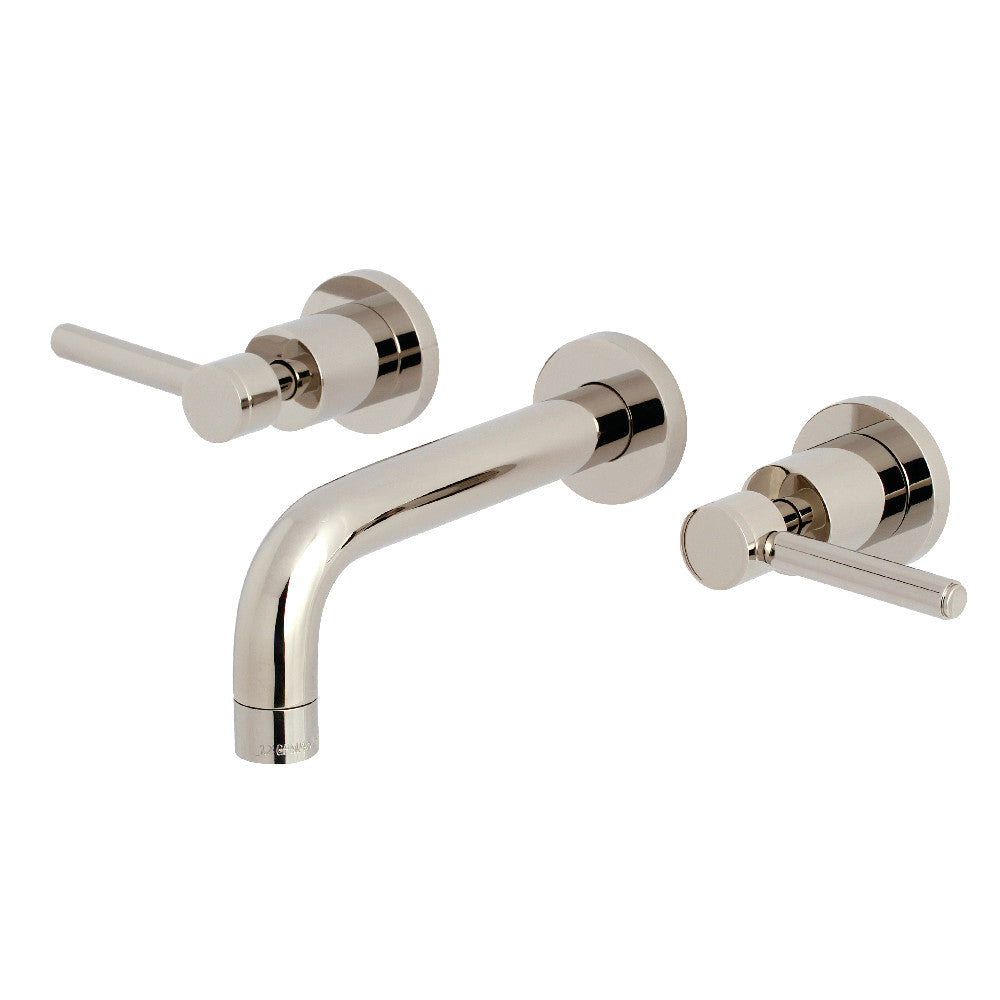 Kingston Brass KS8126DL Concord 2-Handle Wall Mount Bathroom Faucet, Polished Nickel - BNGBath