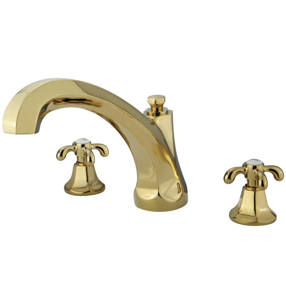 Kingston Brass KS4322TX Vintage Roman Tub Faucet, Polished Brass - BNGBath