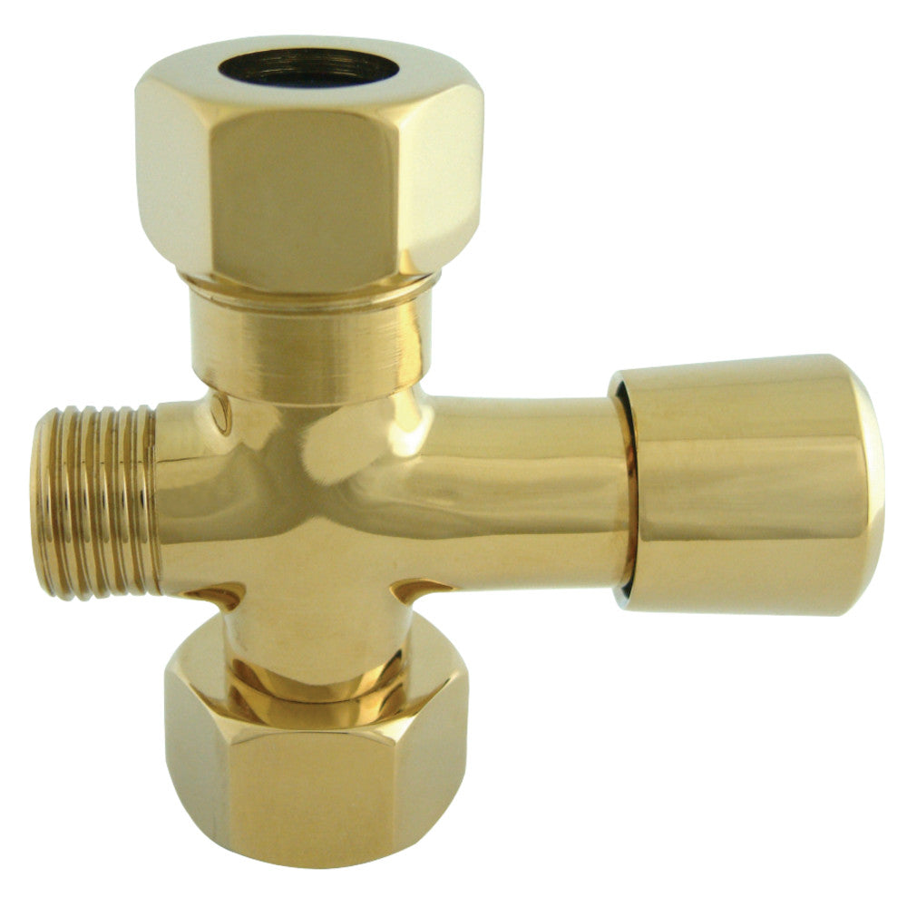 Kingston Brass ABT1060-2 Vintage Shower Diverter, Polished Brass - BNGBath