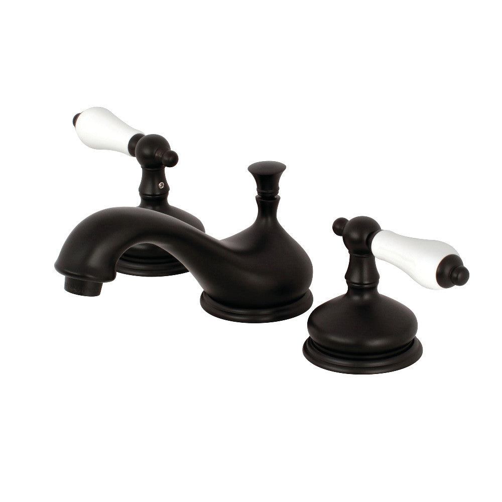 Kingston Brass KS1165PL 8 in. Widespread Bathroom Faucet, Oil Rubbed Bronze - BNGBath