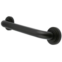 Thumbnail for Kingston Brass DR414125 Manhattan 12-Inch Decorative 1-1/4-Inch OD Grab Bar, Oil Rubbed Bronze - BNGBath