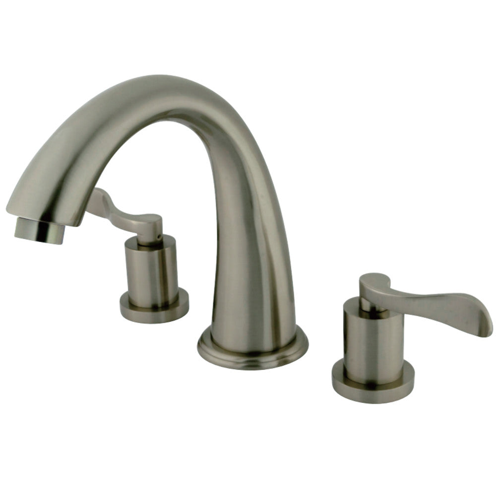 Kingston Brass KS2368DFL Vintage Roman Tub Faucet, Brushed Nickel - BNGBath