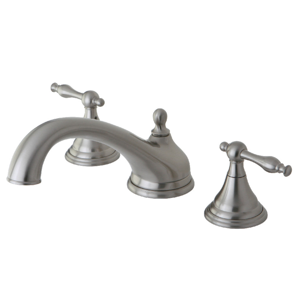 Kingston Brass KS5538NL Naples Roman Tub Faucet, Brushed Nickel - BNGBath