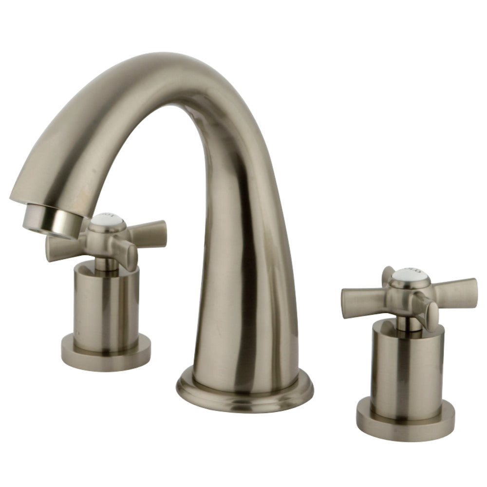 Kingston Brass KS2368ZX Millennium Roman Tub Faucet, Brushed Nickel - BNGBath