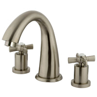 Thumbnail for Kingston Brass KS2368ZX Millennium Roman Tub Faucet, Brushed Nickel - BNGBath