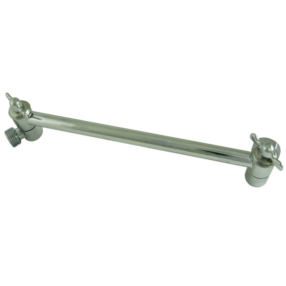 Kingston Brass K153A1 10" Adjustable High-Low Shower Arm, Polished Chrome - BNGBath