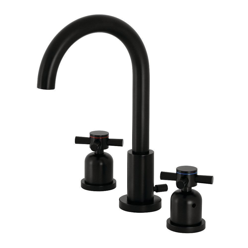 Fauceture FSC8920DX Concord Widespread Bathroom Faucet, Matte Black - BNGBath